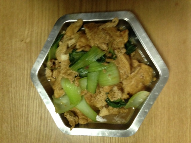 青菜烧豆腐