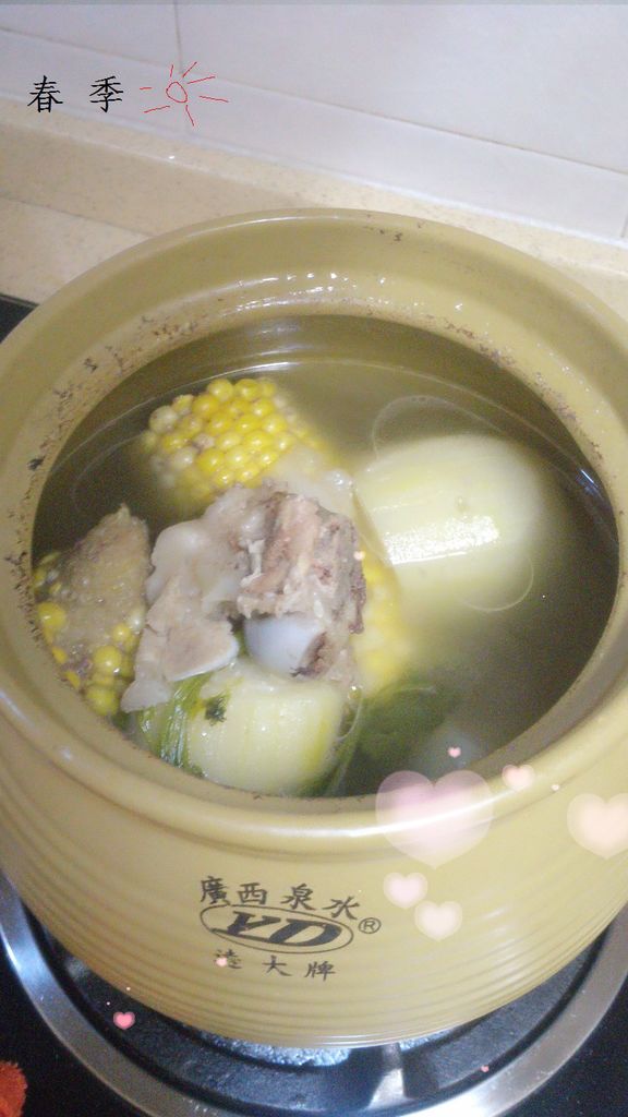 节瓜玉米骨头汤
