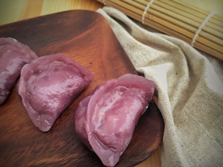 紫薯水晶蒸饺 —— 素食·一人食