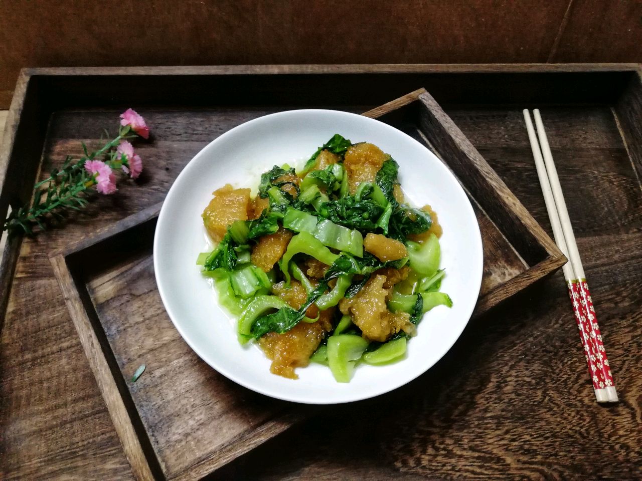 芥菜炒粽