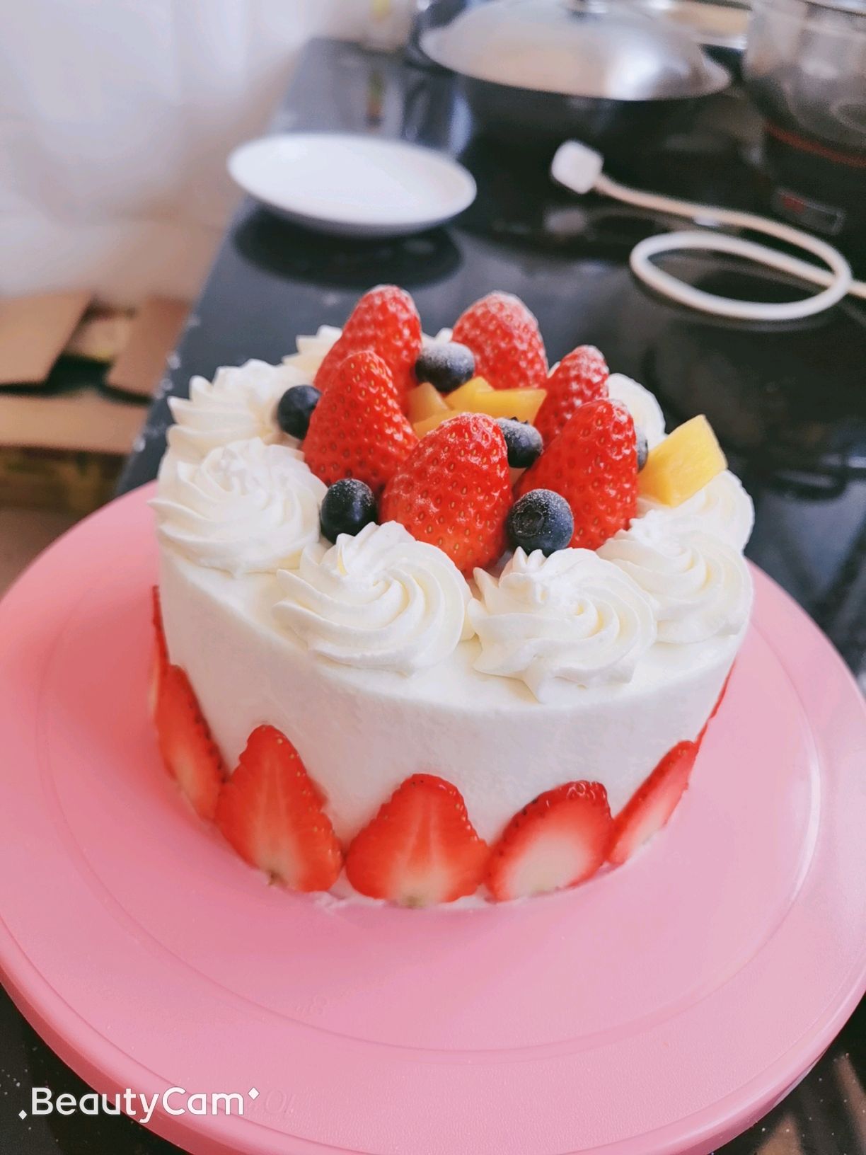 6寸草莓蛋糕