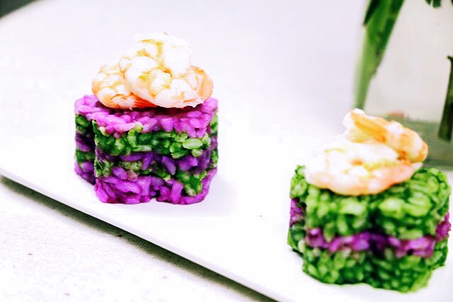紫甘蓝茼蒿寿司饭