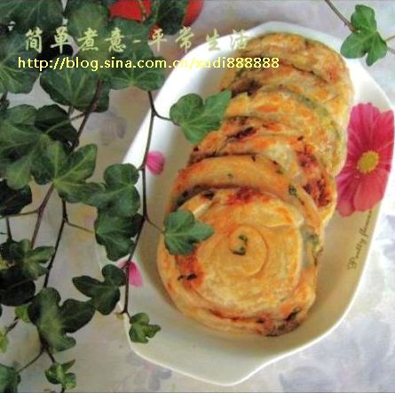 自制上海特色葱油饼