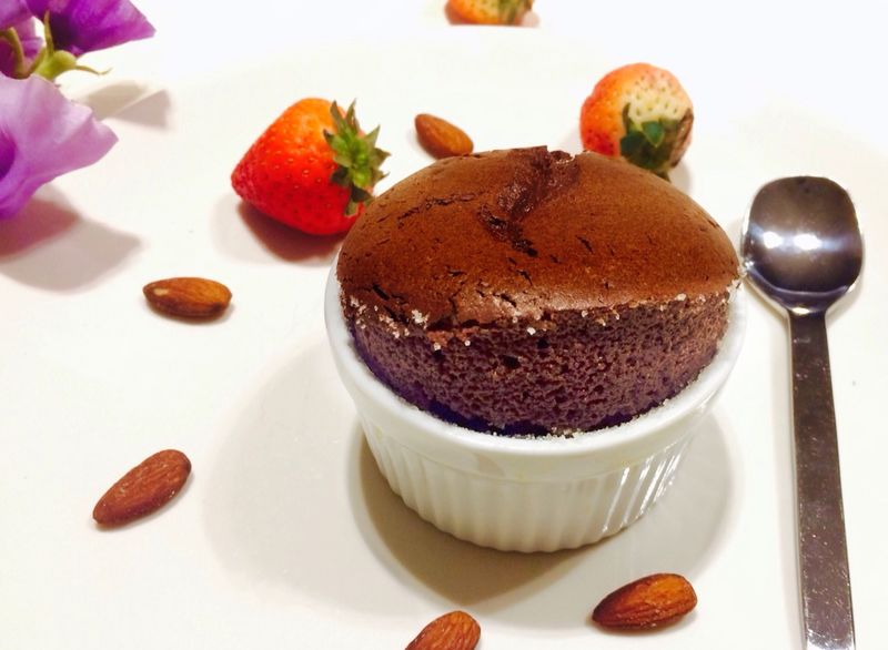 最浪漫的爱情甜点：黑巧克力舒芙蕾