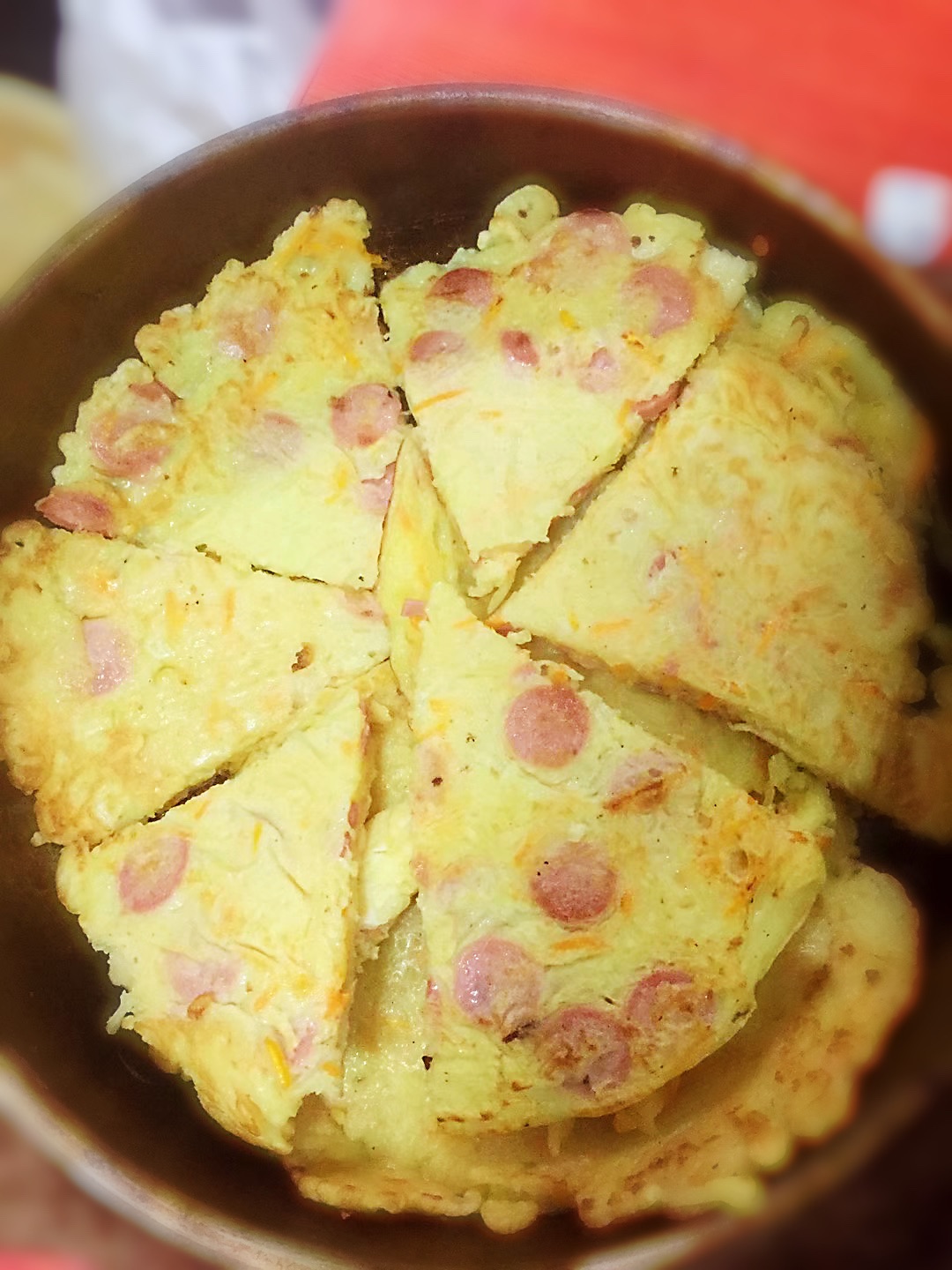 土豆丝红萝卜丝火腿饼-美味如此简单