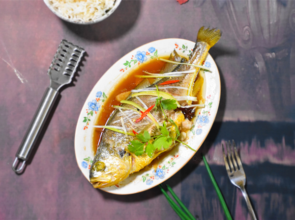 蒸出来的美味，真的美食：清蒸黄花鱼