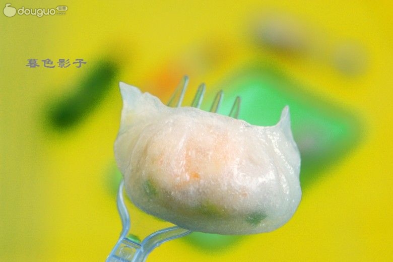 虾仁水晶饺