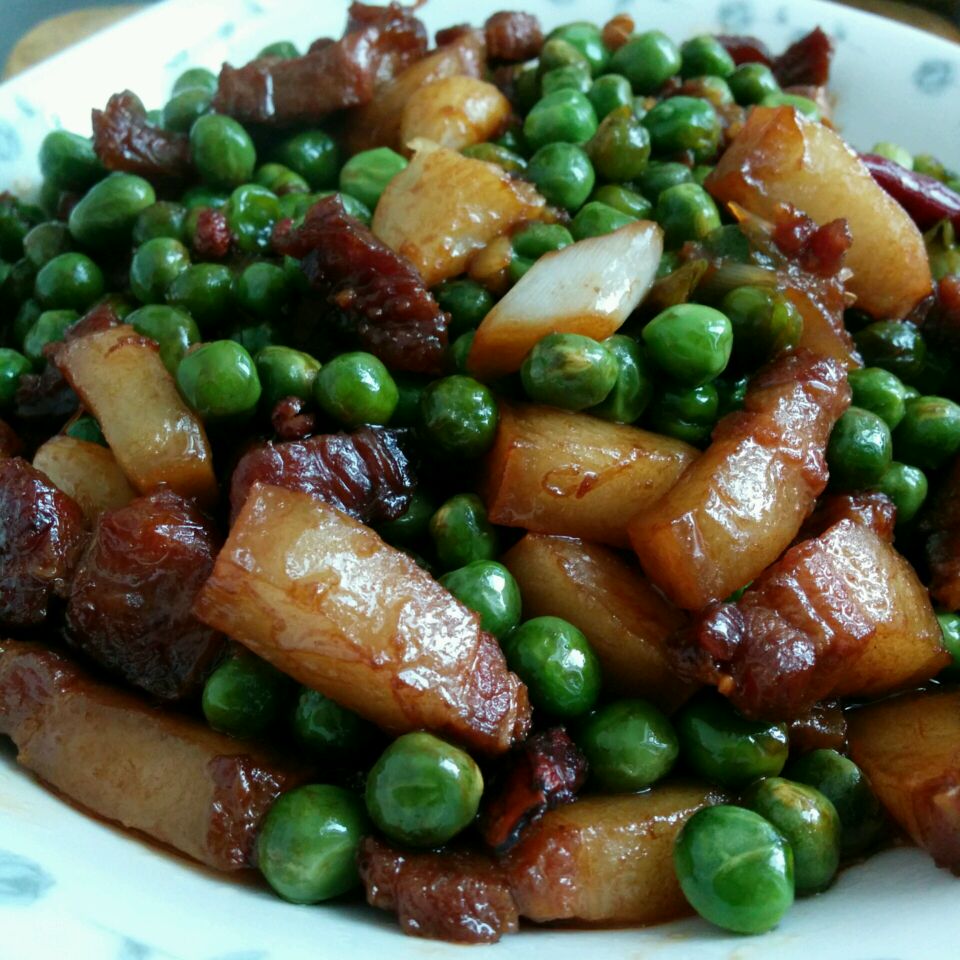 豌豆烧肉（简版）