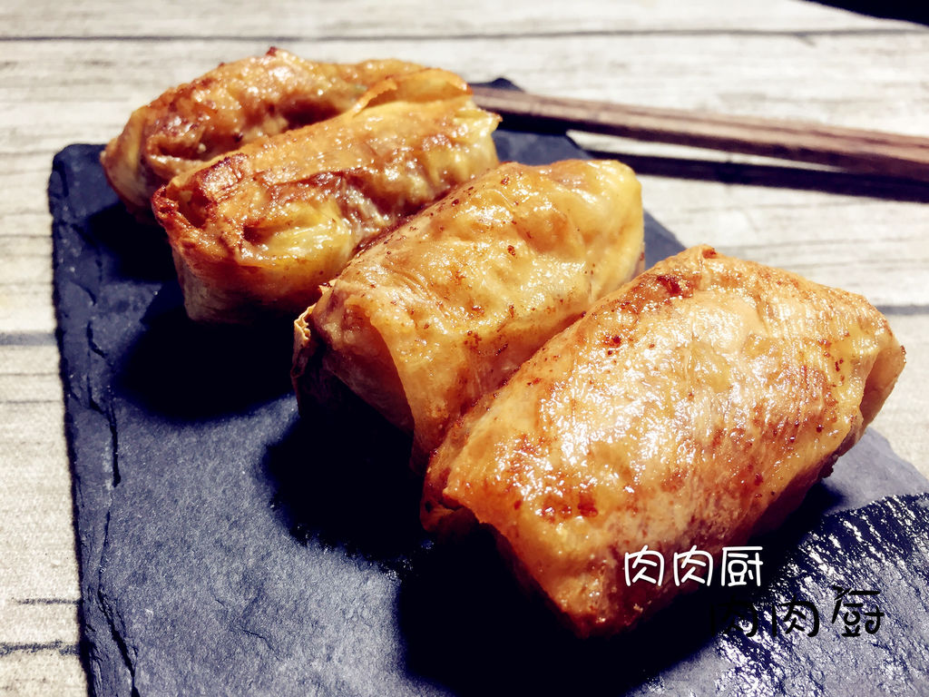 鲜虾腐片卷