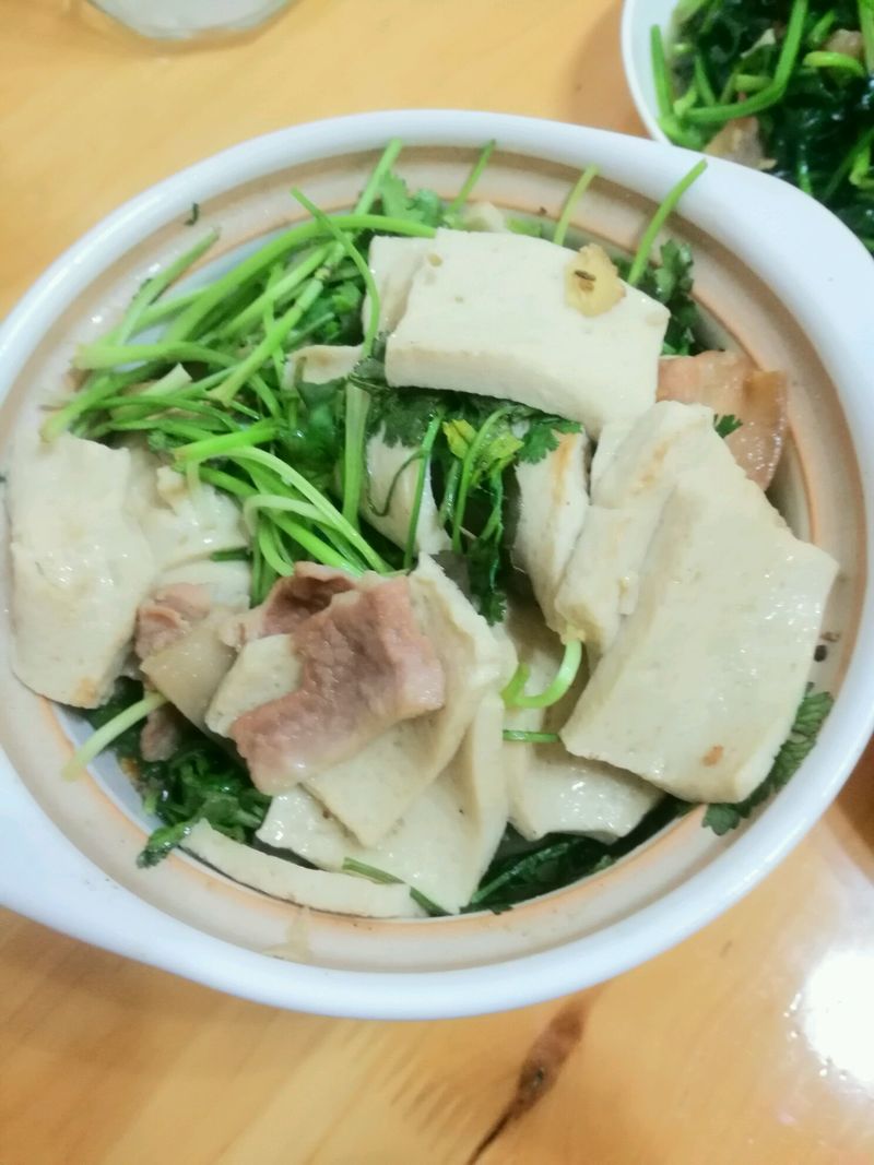 千页豆腐炖肉片