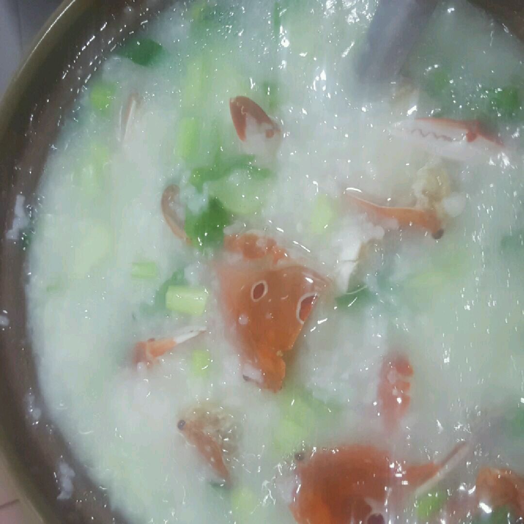 螃蟹海鲜粥