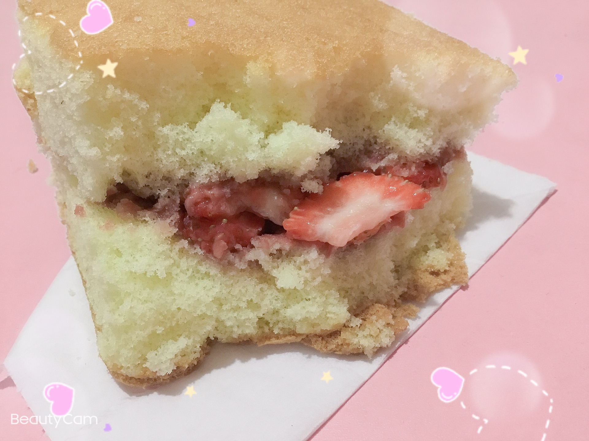 自制草莓蛋糕