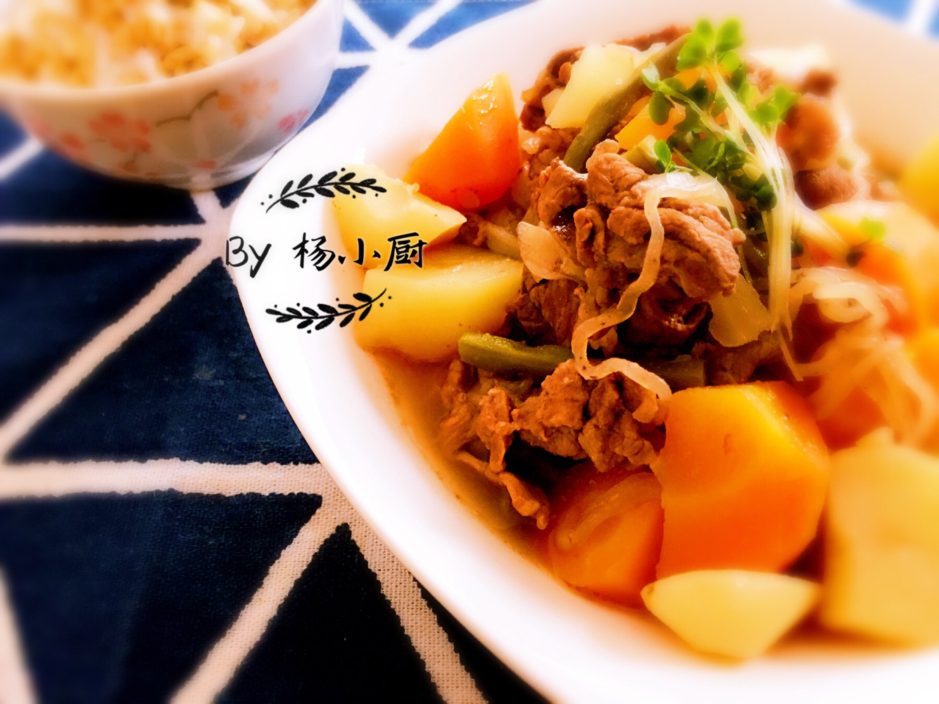 杨小厨日料系列之土豆炖肉わ～肉シャガ