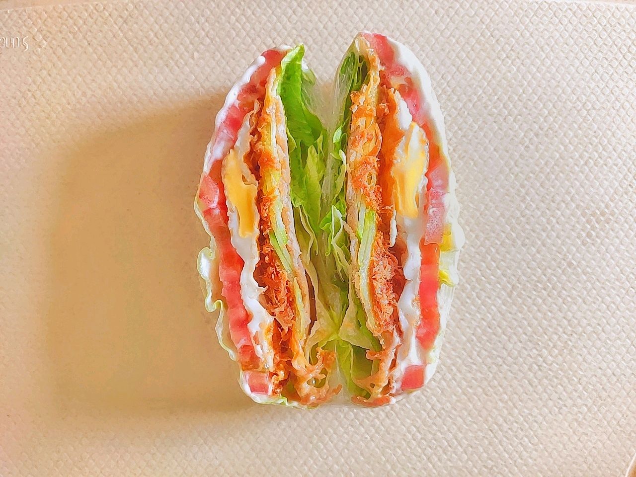 低脂蔬菜三明治