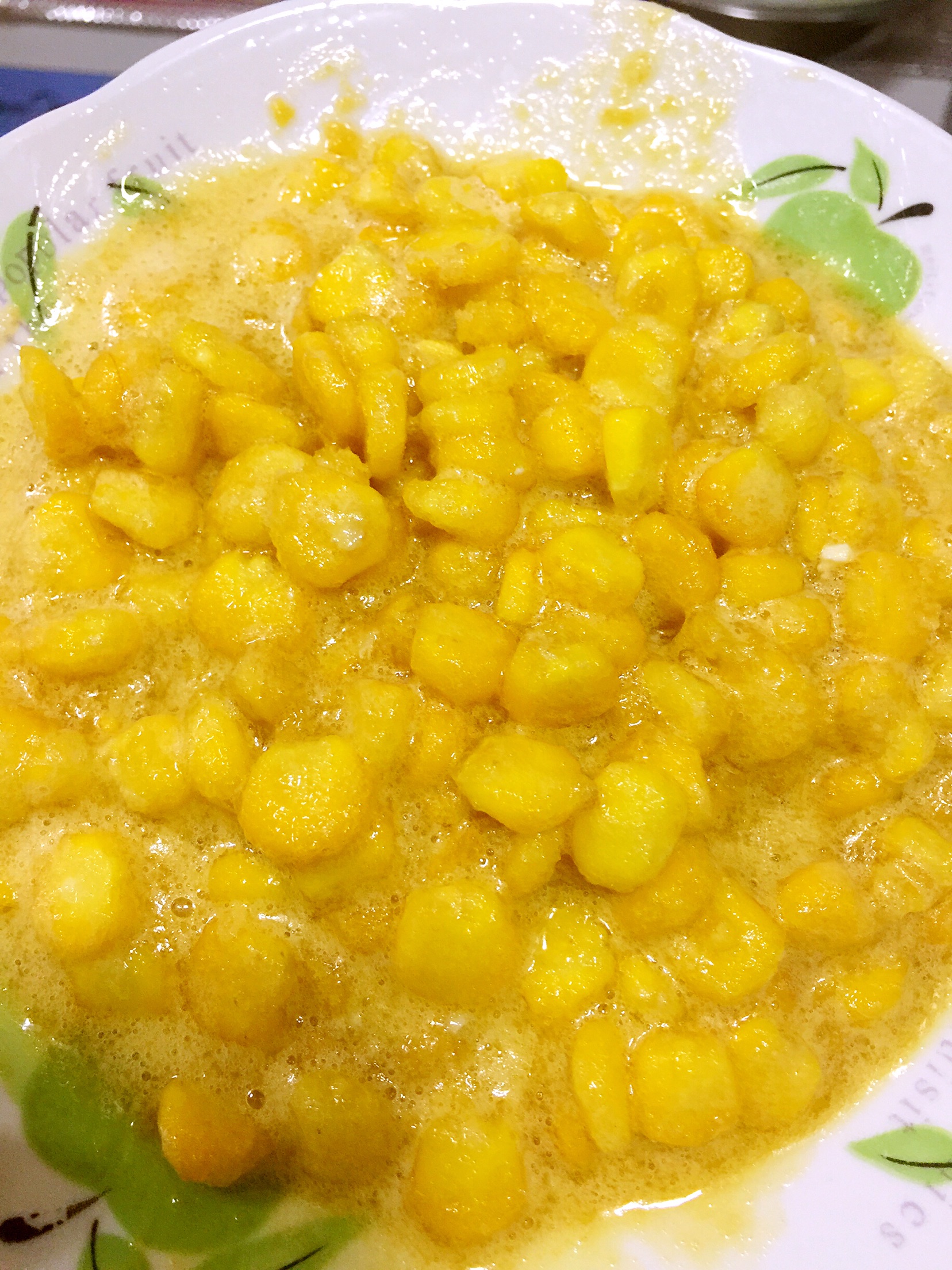 蛋黄焗玉米粒