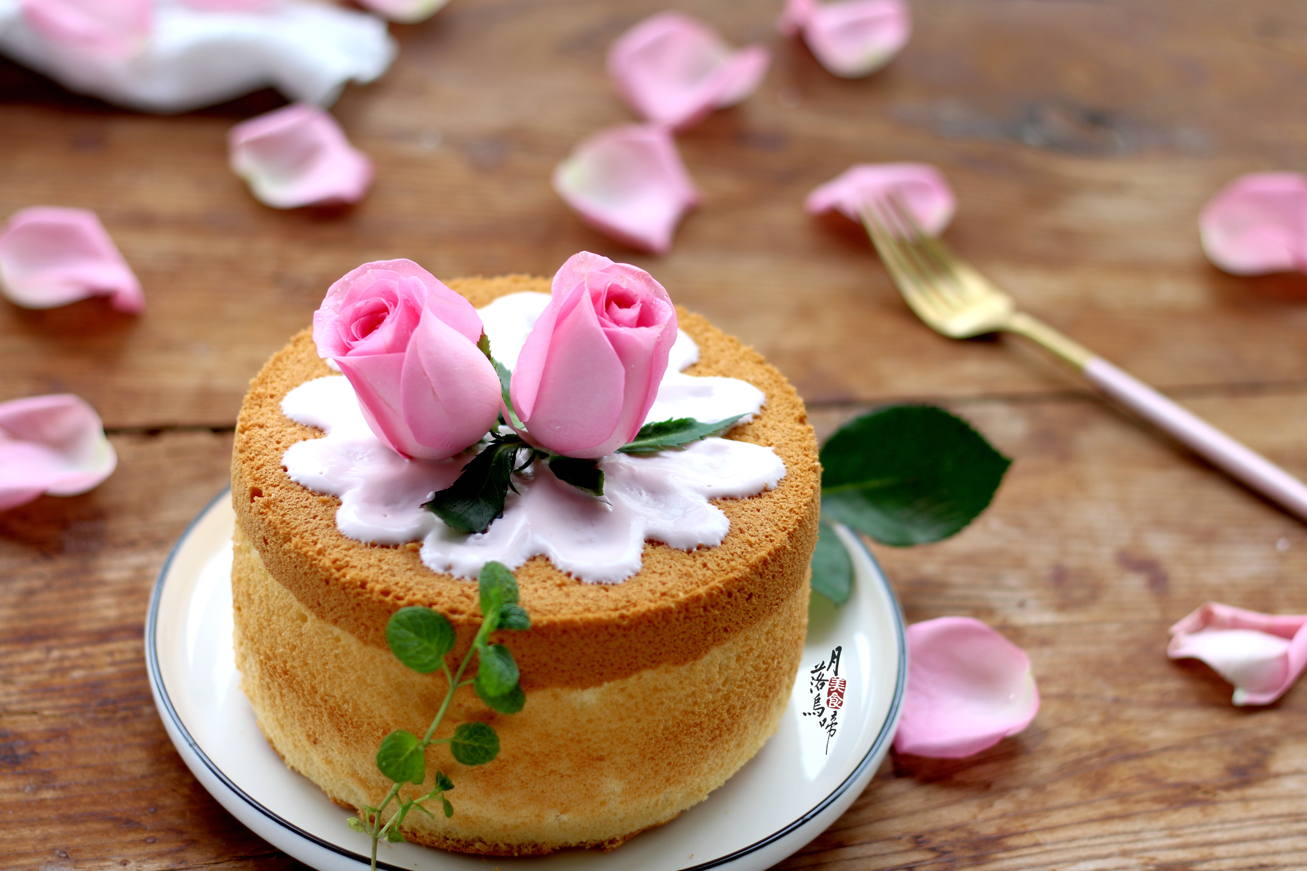 花开富贵酸奶鲜花裸蛋糕