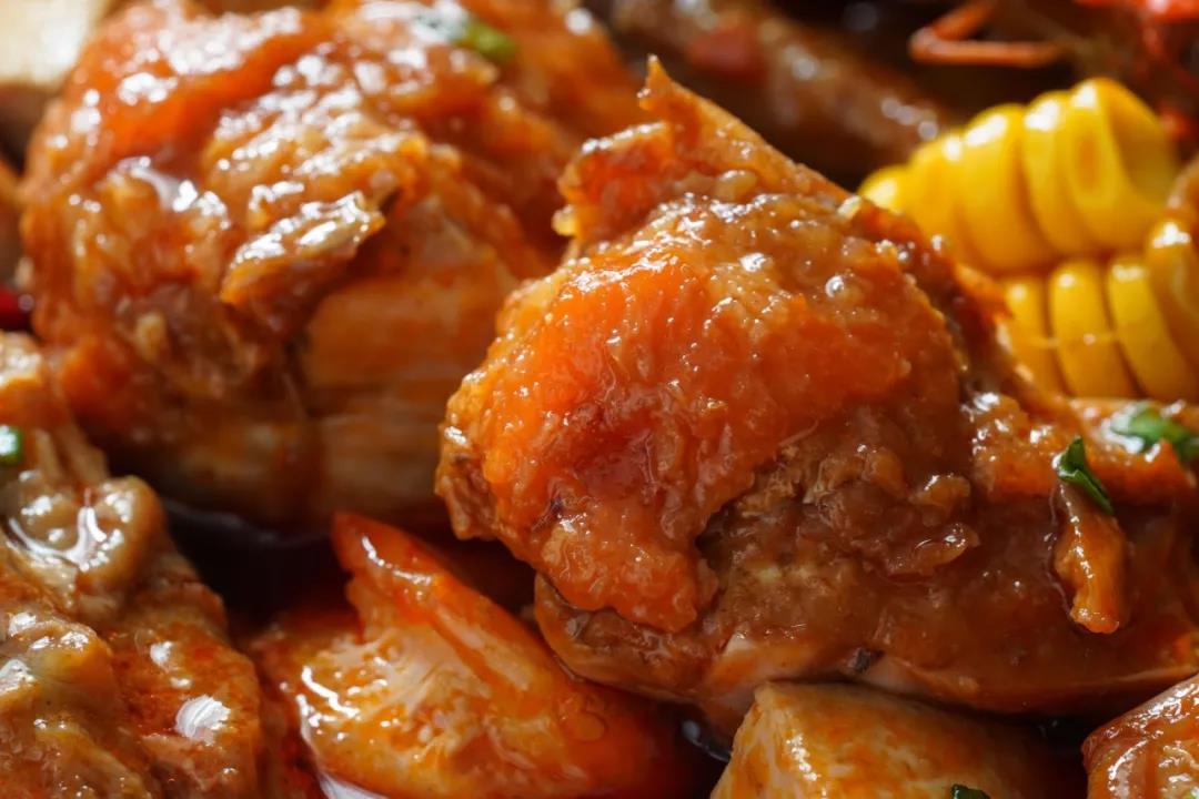日食记 | 香辣明虾肉蟹煲