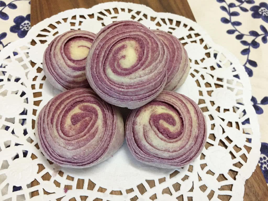 麻薯芋头紫薯酥