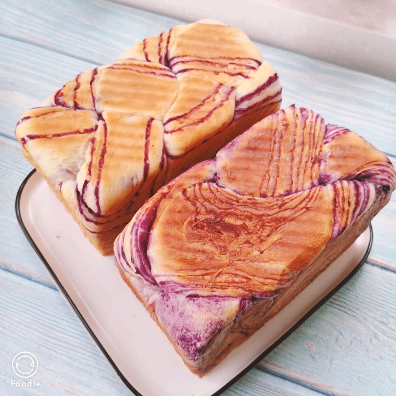 紫薯大理石纹土司