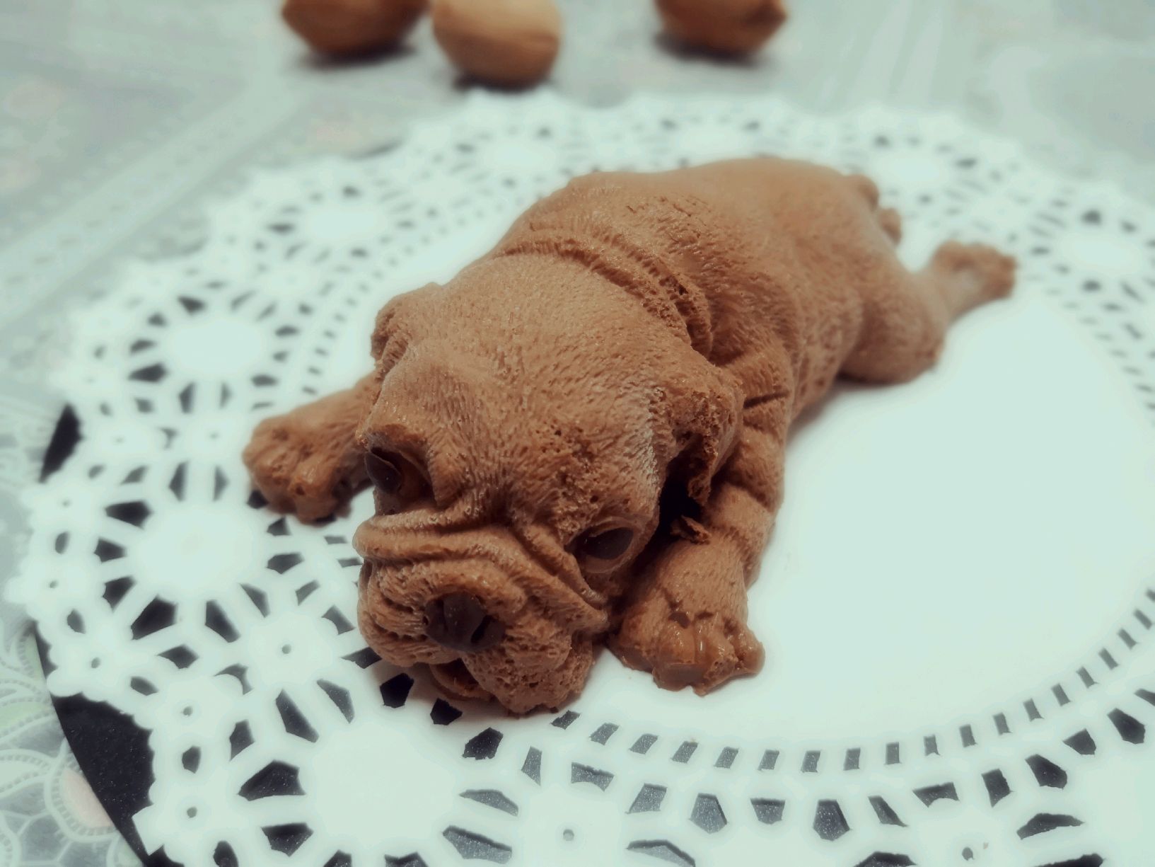 网红沙皮狗慕斯-抖音同款3D立体脏脏狗