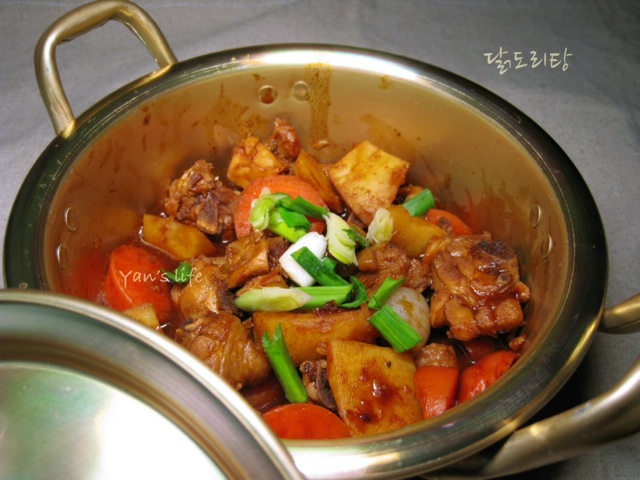 韩式炒辣鸡汤