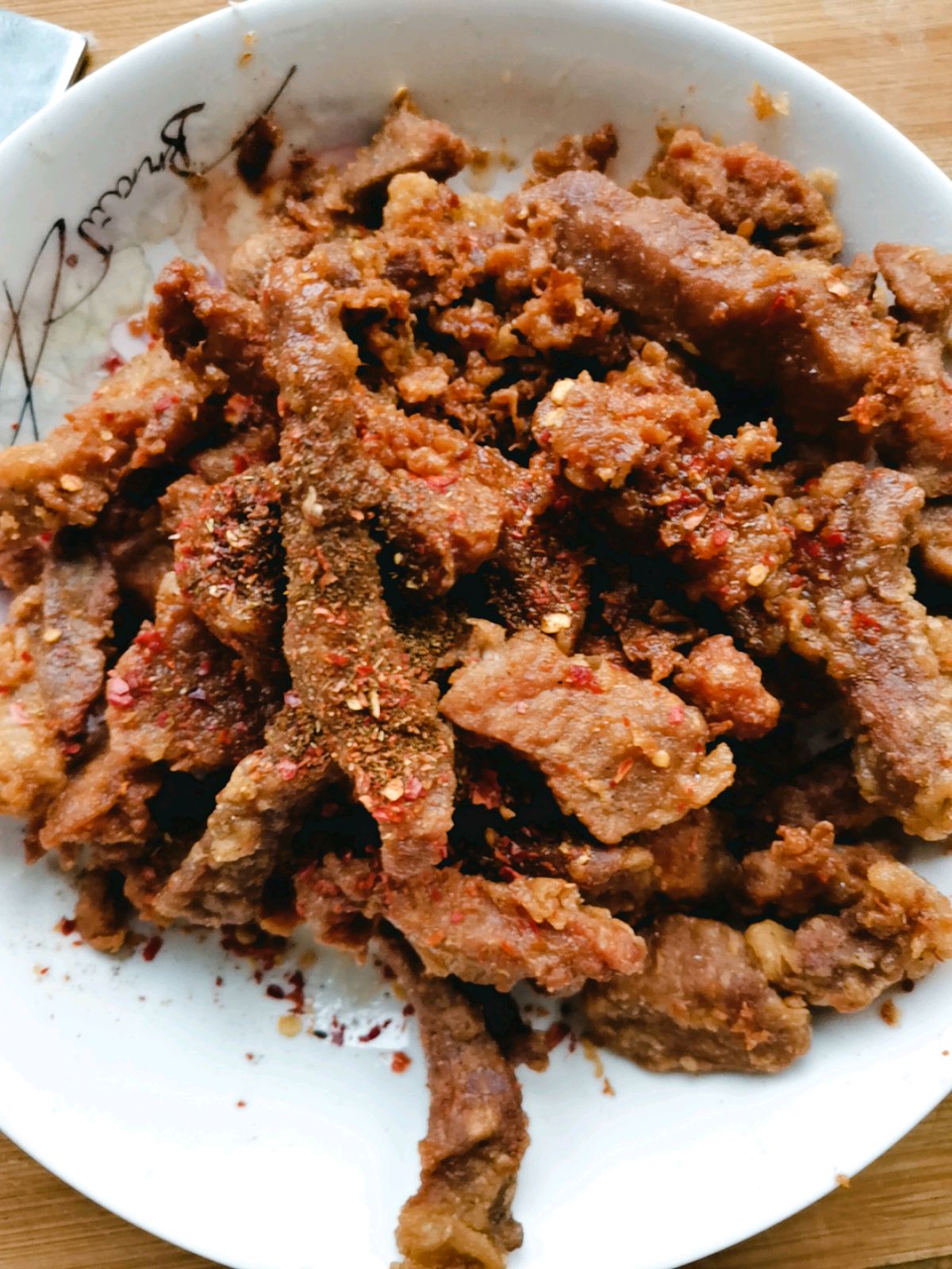 干炸酥肉——新疆人的里脊肉干