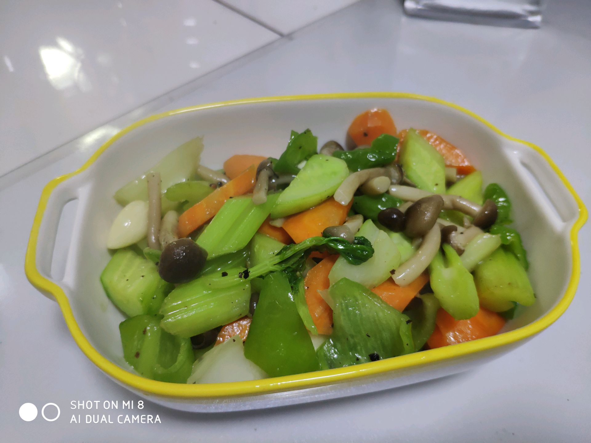 黑椒杂蔬——快手健身餐 摆脱水煮菜！！！