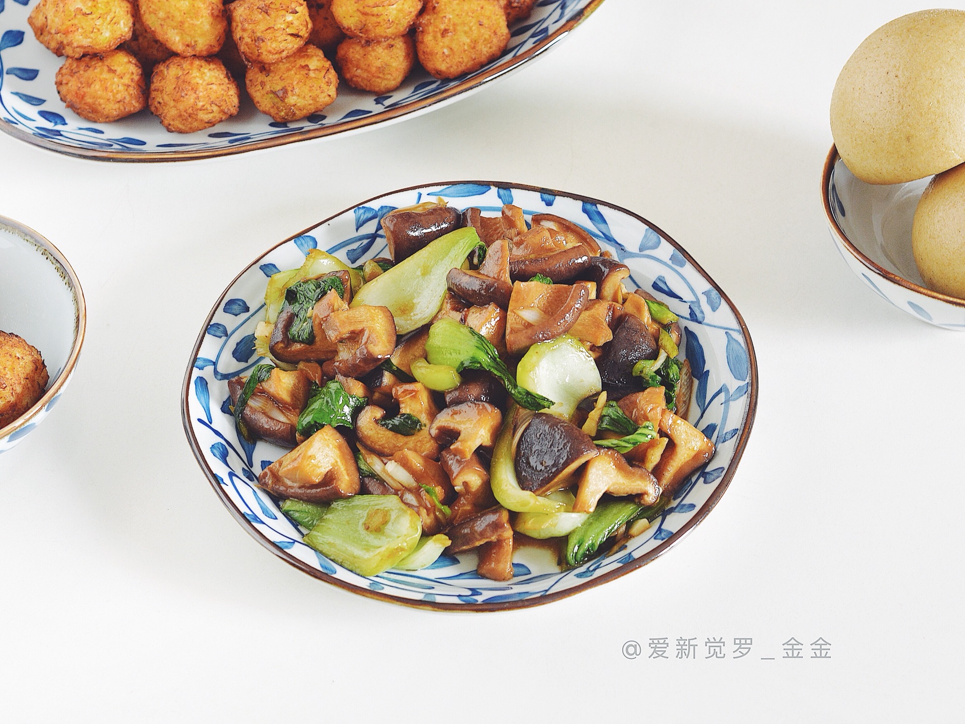 香菇炒瓢菜