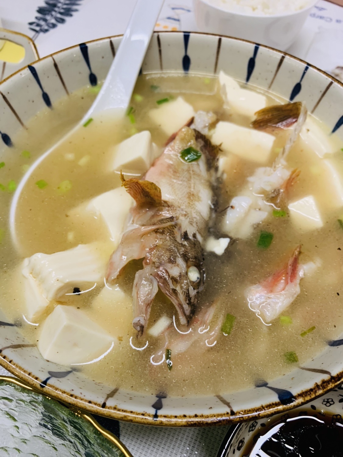 虎头鱼豆腐汤