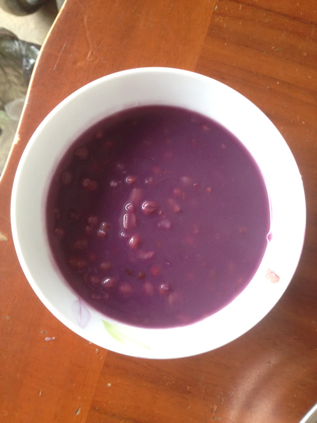 紫薯红豆粥