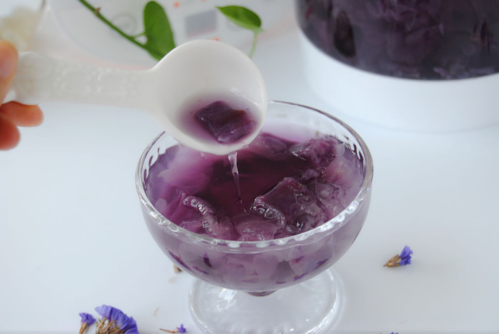 紫薯银耳糖水