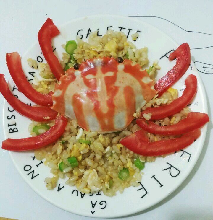 螃蟹炒饭
