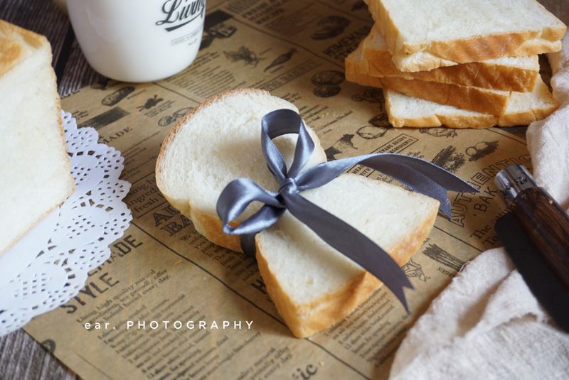 健康低脂酸奶柔软波兰种云朵吐司 早餐三明治面包