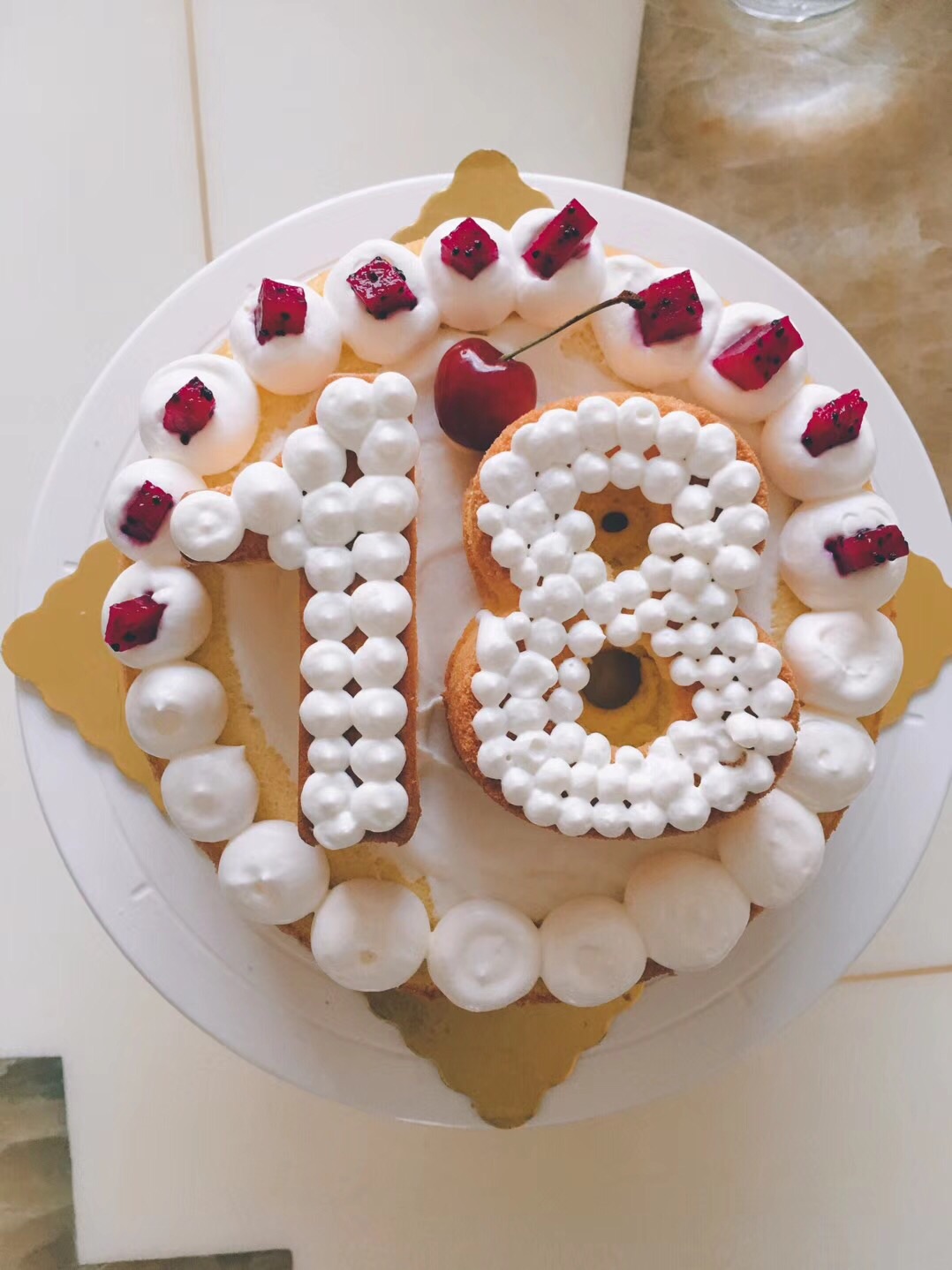 水果裸蛋糕生日蛋糕——永远十八岁