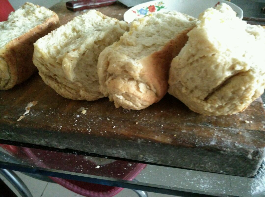 一个面包机两种手撕面包（无油版）