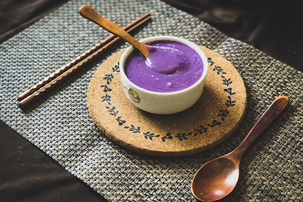 紫薯米糊