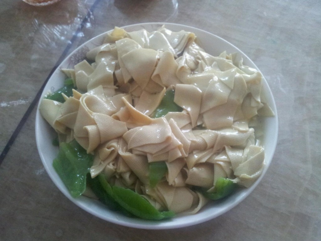家常菜——尖椒干豆腐