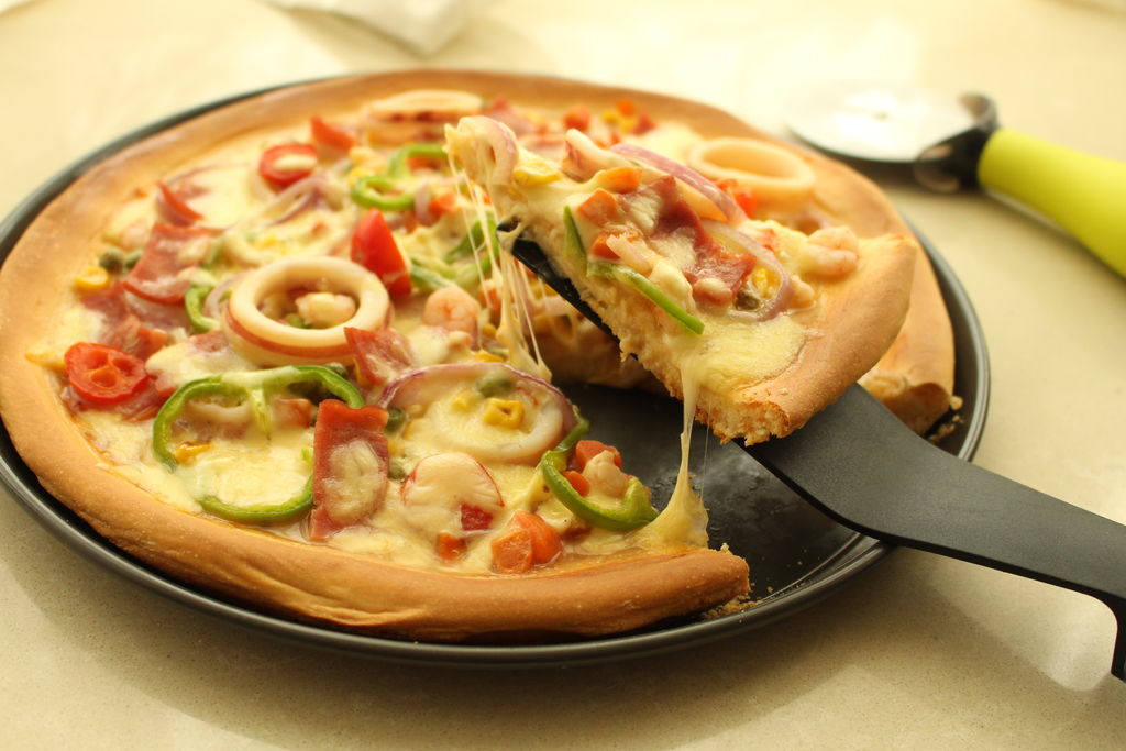海鲜大狂欢披萨——家庭版（冷藏发酵）