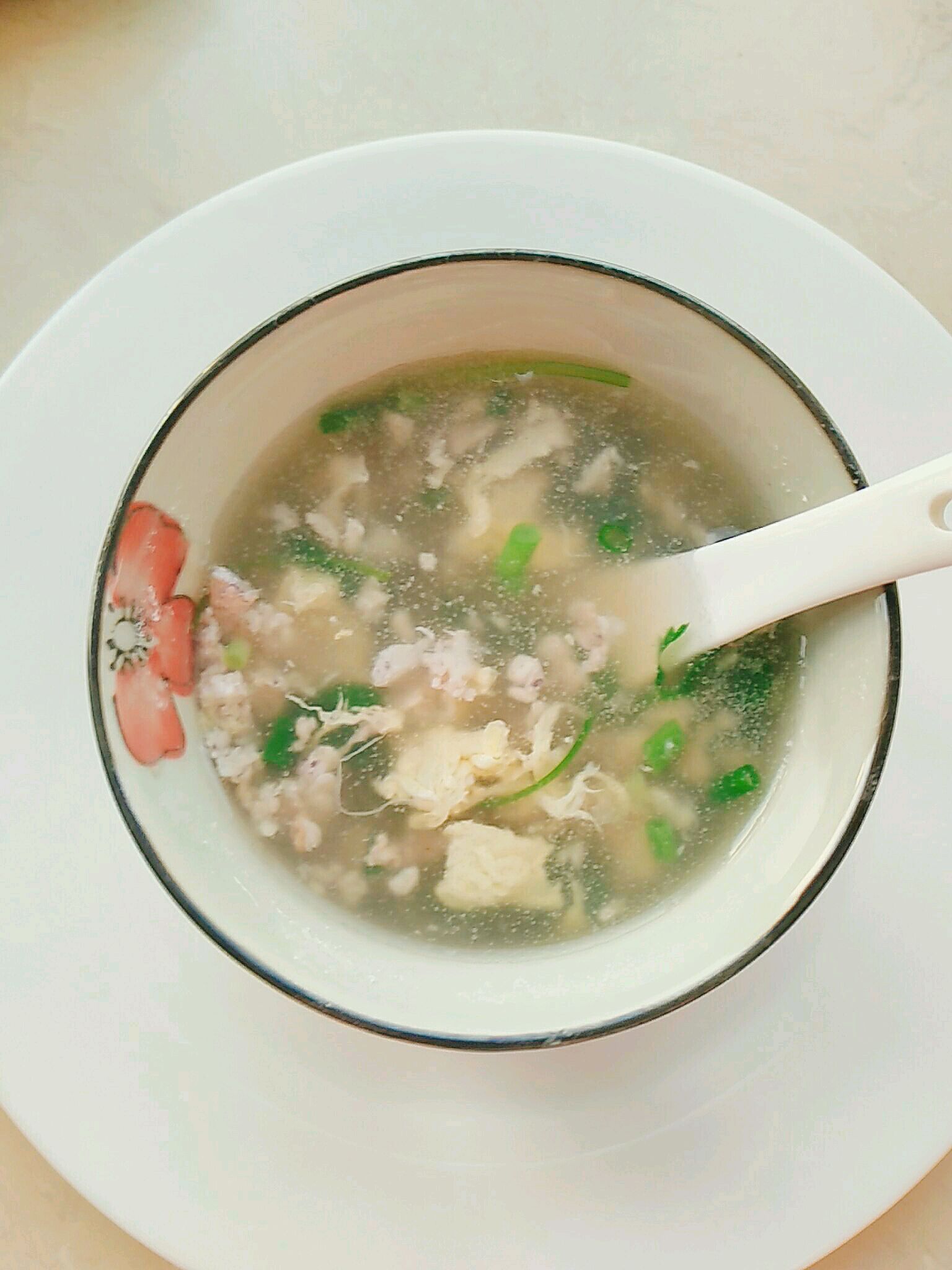 皮皮虾鸡蛋汤