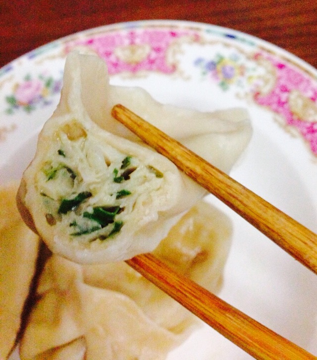 太湖花鲢鱼韭菜饺子