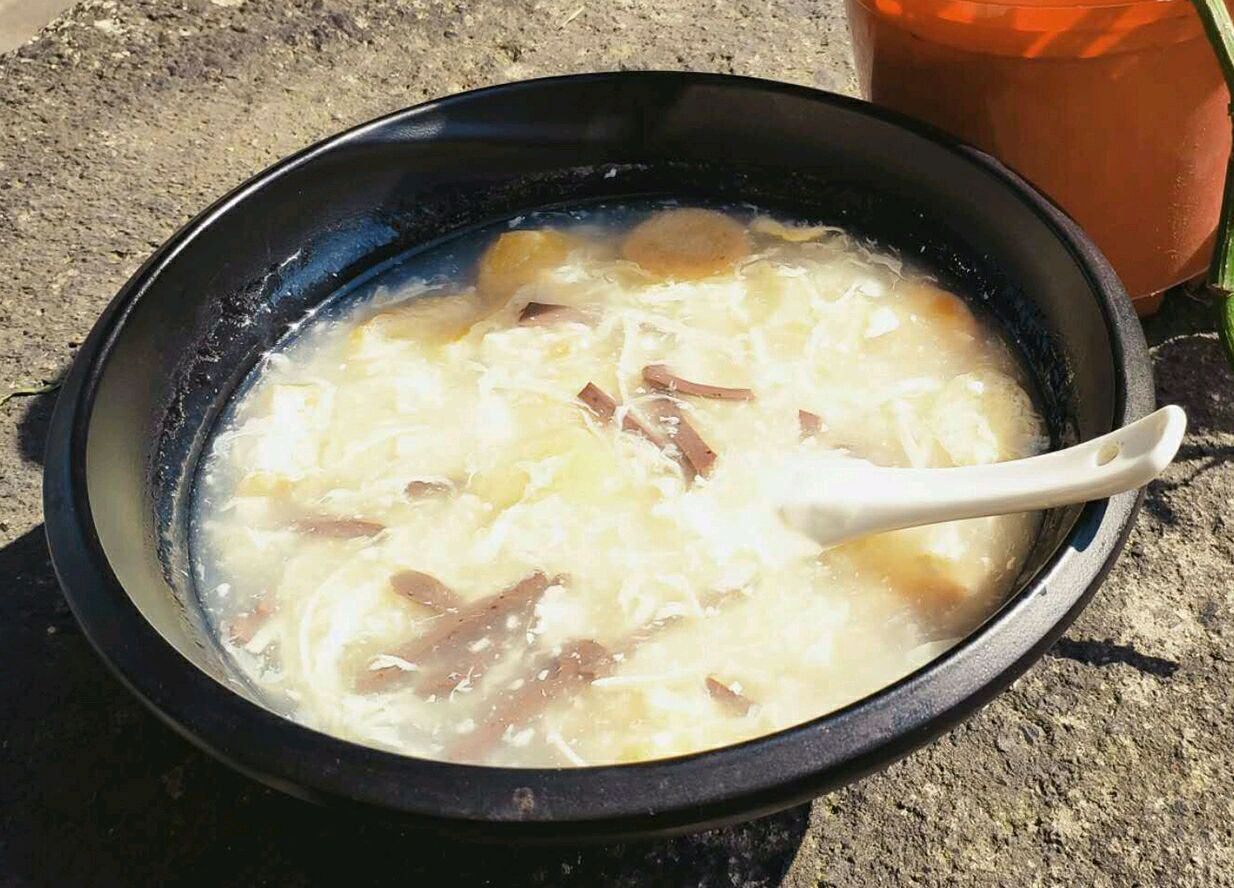 我的早饭-豆腐汤