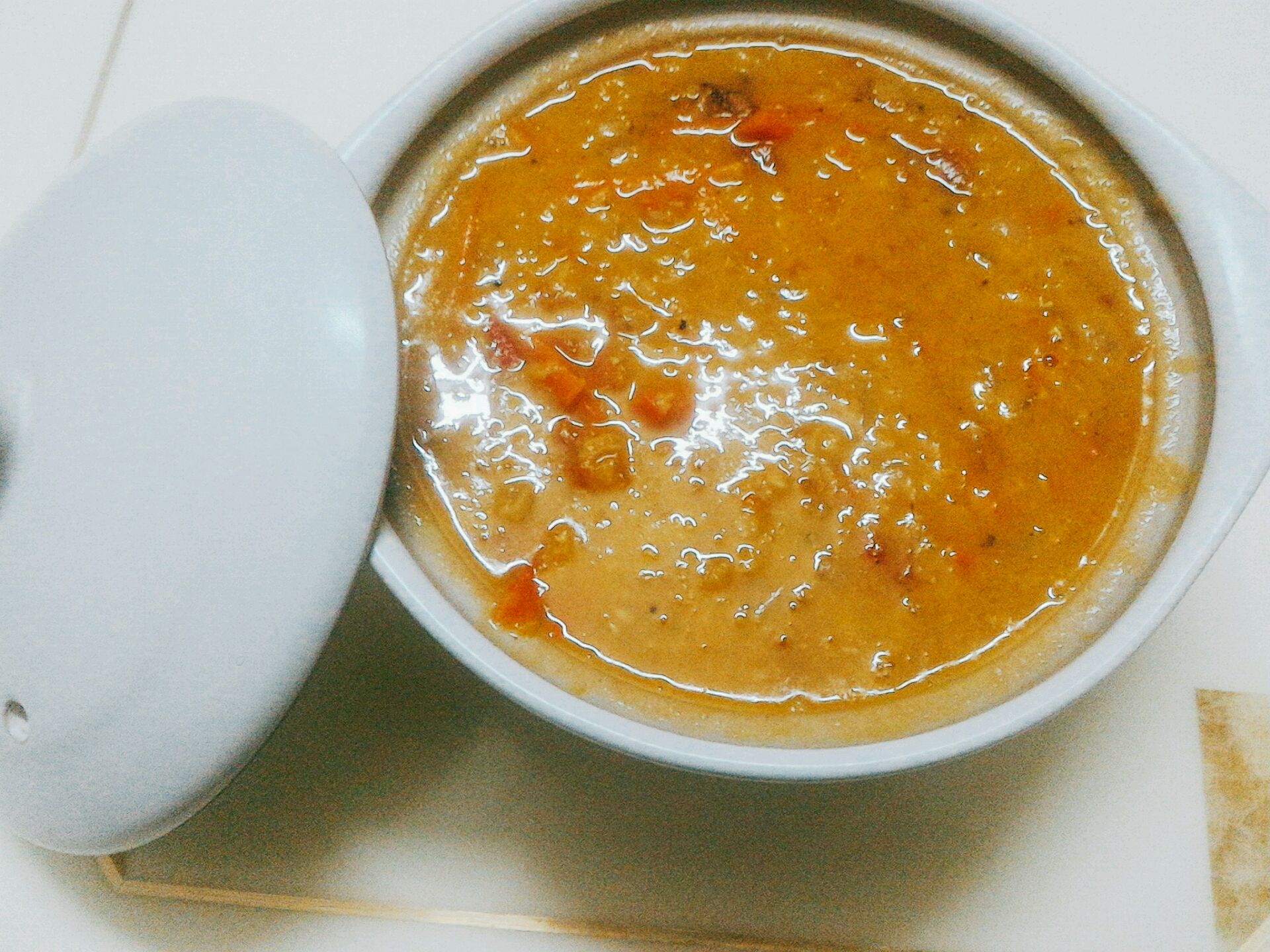 印度红小扁豆汤