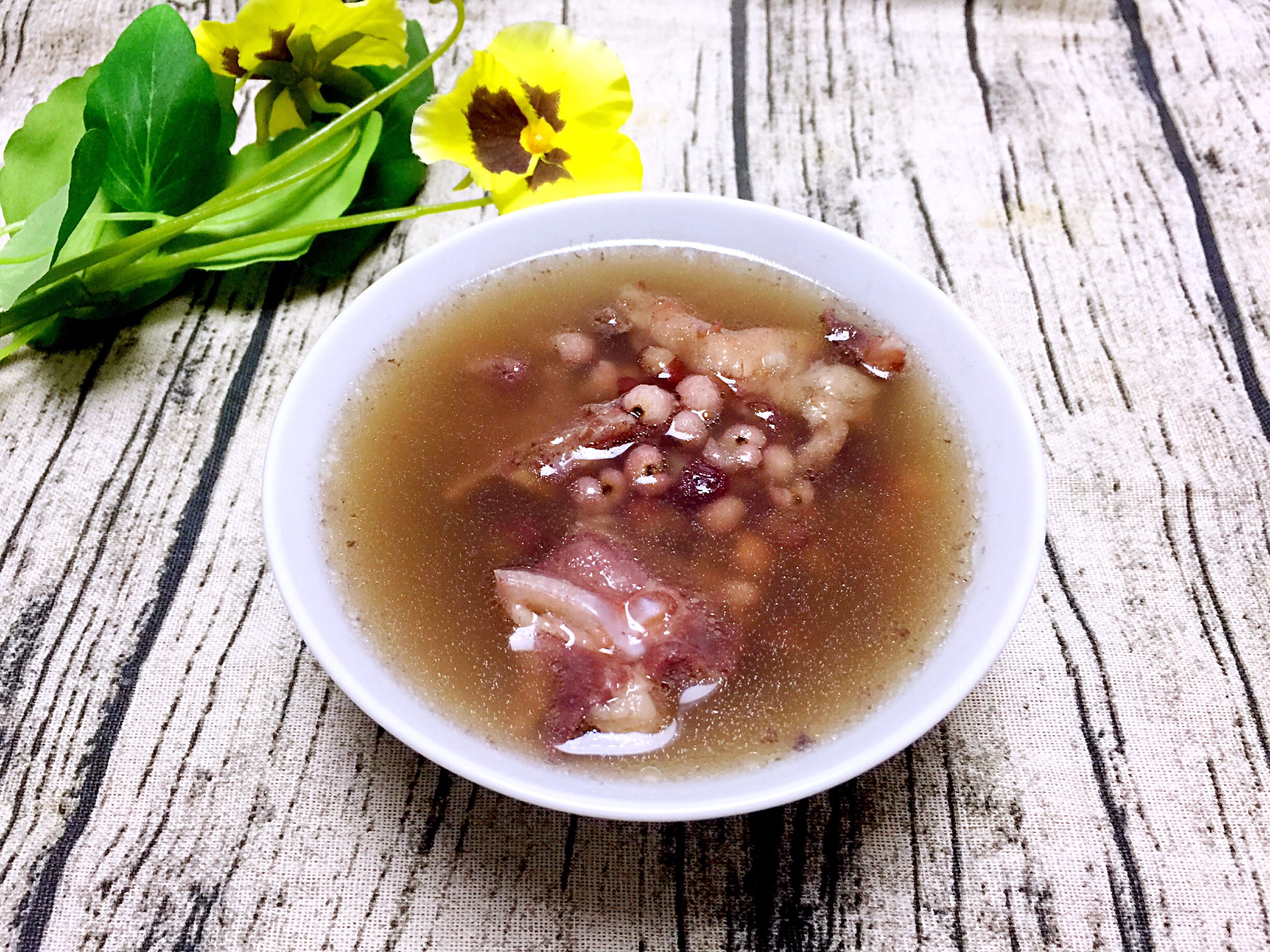 红豆薏米排骨汤