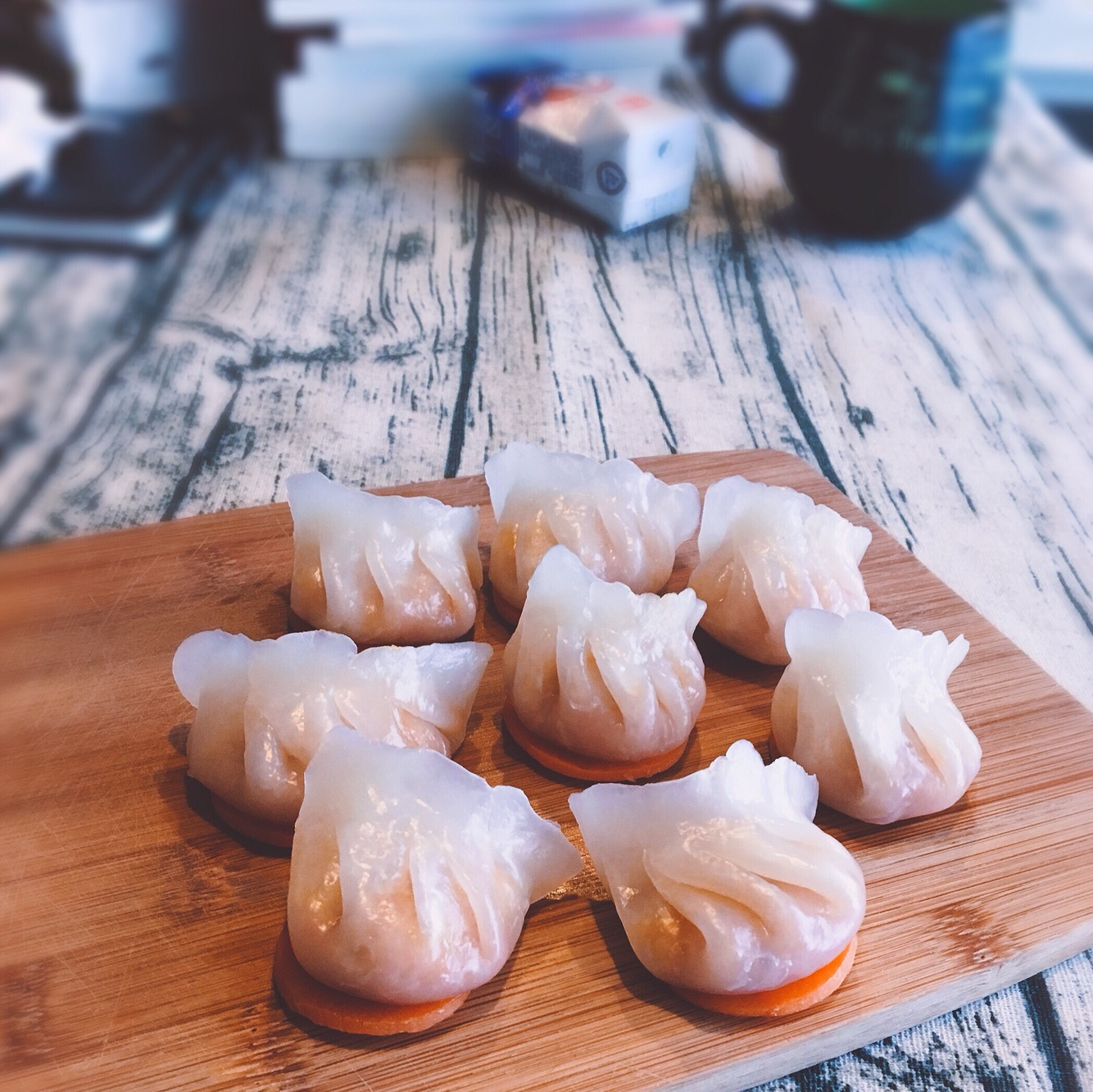 （早餐菜谱）美的水晶虾饺
