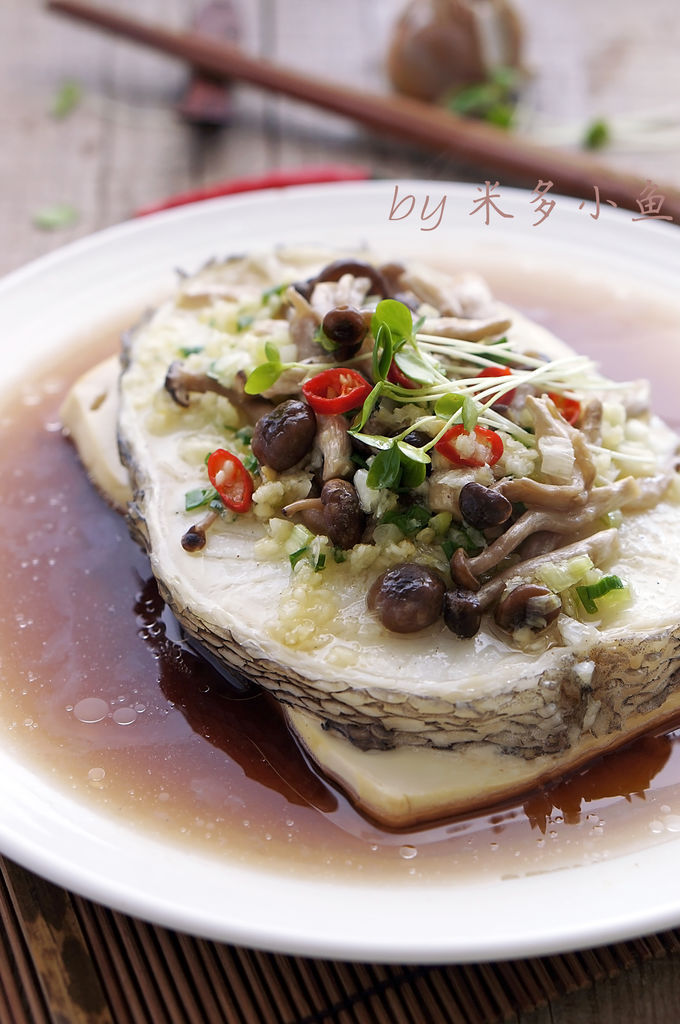 鳕鱼蟹味菇豆腐蒸——年夜饭品质海鲜大餐