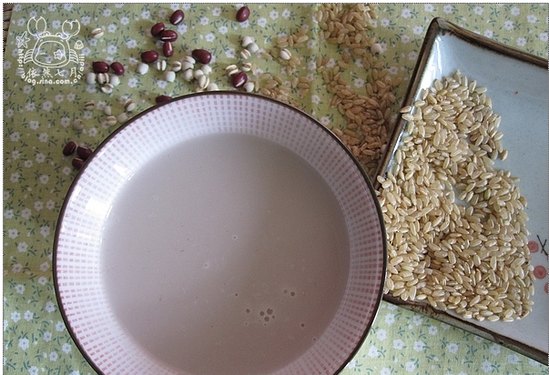 糙米薏仁红豆浆