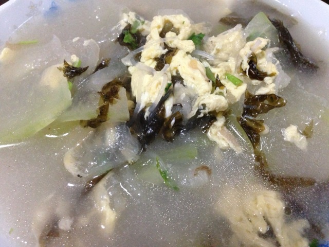 蛤蜊冬瓜紫菜汤