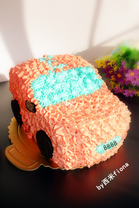 生日蛋糕之小汽车