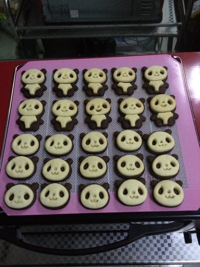 熊猫曲奇饼干