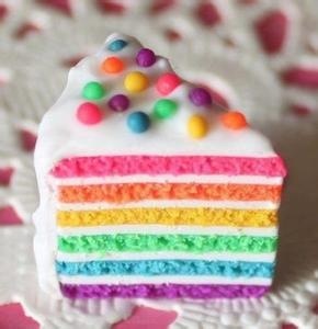 爱心菜谱之---彩虹蛋糕